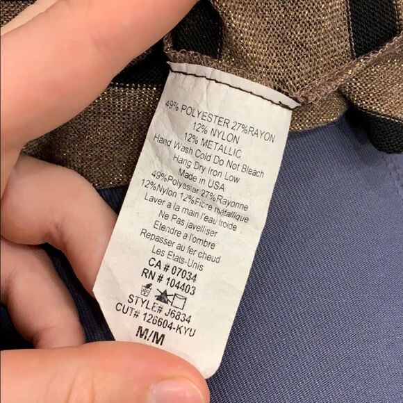 mine - Long Sleeve Striped Topββ - Picture 4 of 4